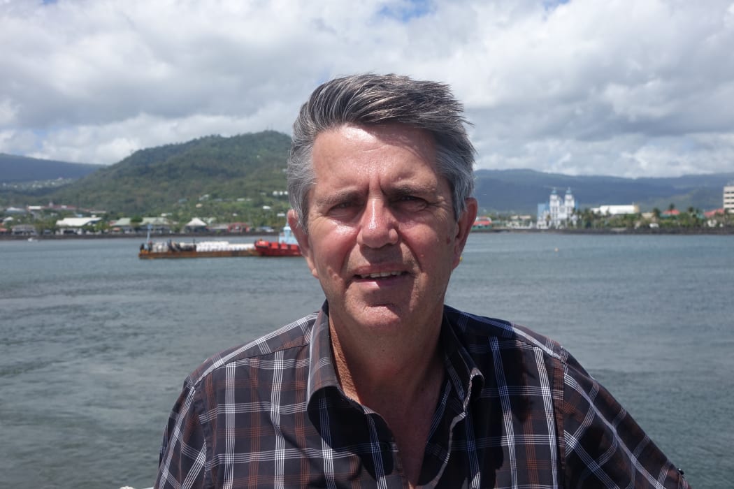 Tokelau Administrator, Ross Ardern, in Apia, Samoa.