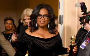 Oprah Winfrey at the Golden Globe Awards.