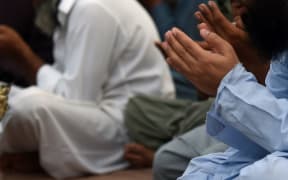 Pakistani muslim pray