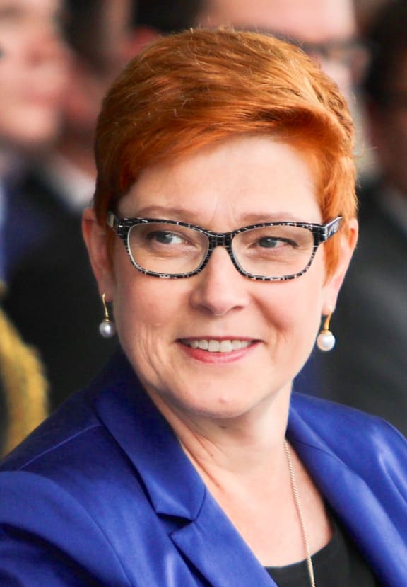 Australia's Minister for Foreign Affairs and Trade, Marise Payne.
