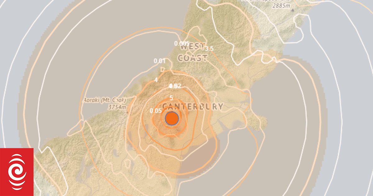 Live: Strong 6.0 magnitude earthquake felt across South Island - Vimarsana News
