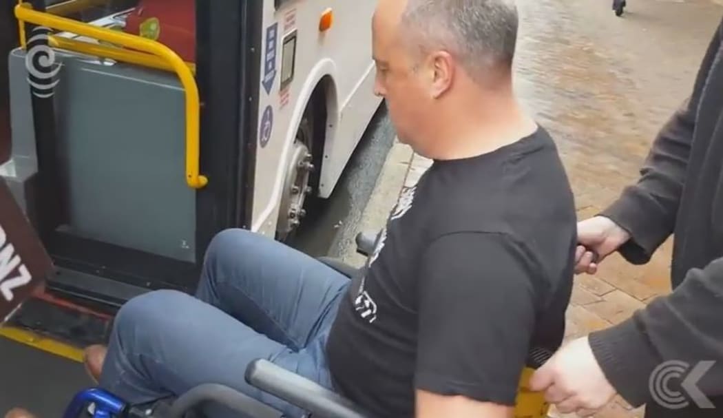 Dunedin mayoral candidates take on wheelchair challenge RNZ