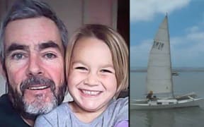 Que Langdon, 6, and her father Alan Langdon have not been heard from since they left Kawhia on their catamaran on 17 December.
