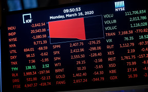 Trading on Wall Street was halted immediately after the opening bell, as stocks posted steep losses following emergency moves by the Federal Reserve to try to avert a recession due to the coronavirus pandemic.