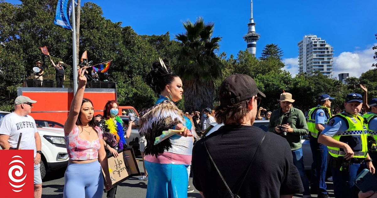 Authority Reviewing Complaints From Anti Trans Activist Rally Rnz 4677