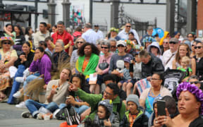 Organisers say around 15,000 people attend the Wellington Pasifika Festival each year. 23 January 2021.