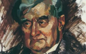 Portrait of Vaughan Williams by Evelyn Page