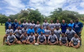 Fiji's Kaiviti Silktails rugby league squad.