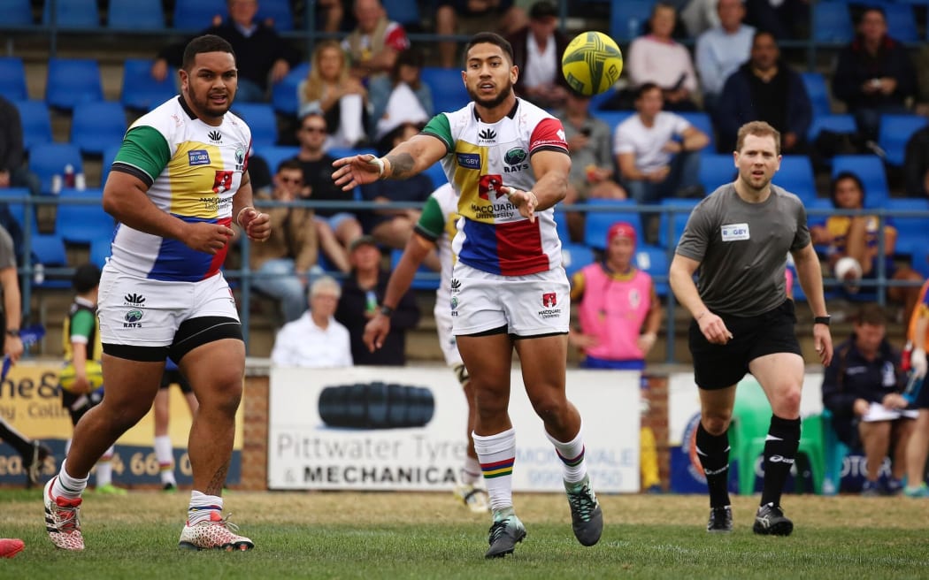 Rohan Saifoloi has been called up for Manu Samoa after impressing for the Sydney Rays.