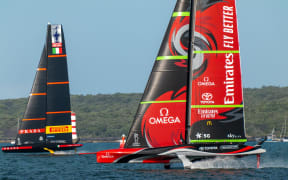 America's Cup teams Luna Rossa and Team New Zealand.