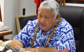 Samoa's prime minister, Tuilaepa Sailele Malielegaoi
