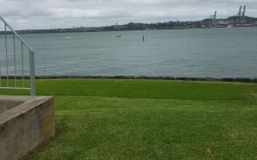The harbour next to the Devonport Naval Base.