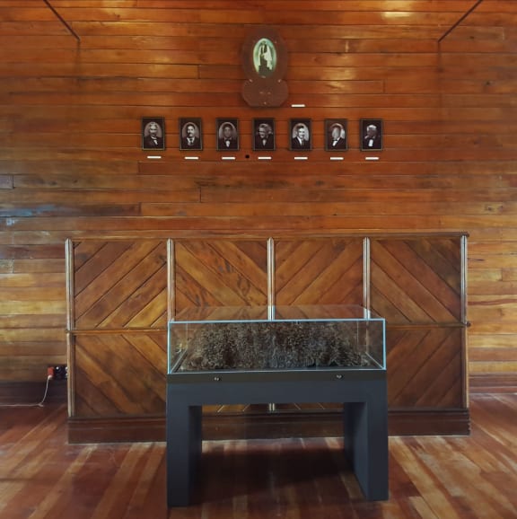A display inside Te Kauwhanganui.