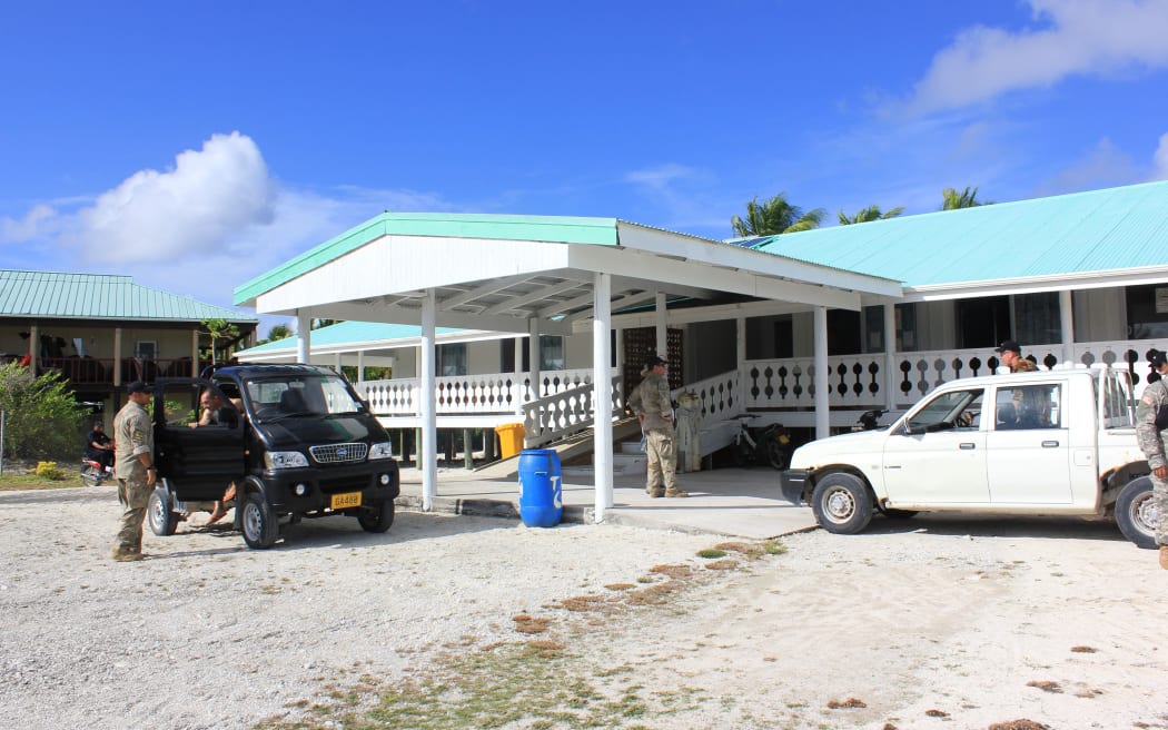 The refurbished hospital on Penrhyn, Cook Islands