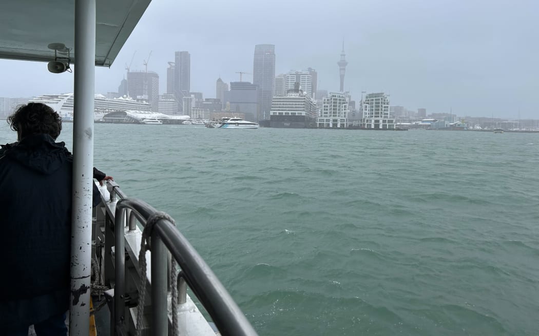 Auckland ferries have been severely disrupted after a cruise ship lost its spring on 27 January, 2023.