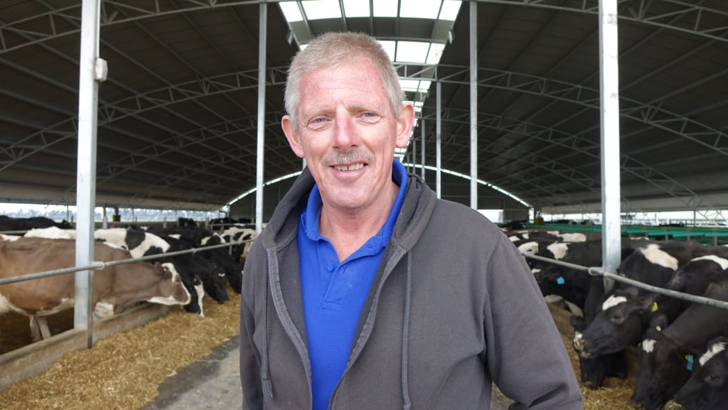 Willy Leferink's mid-Canterbury dairy farm.