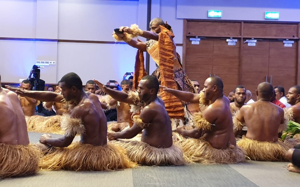 The kava ceremony in Suva