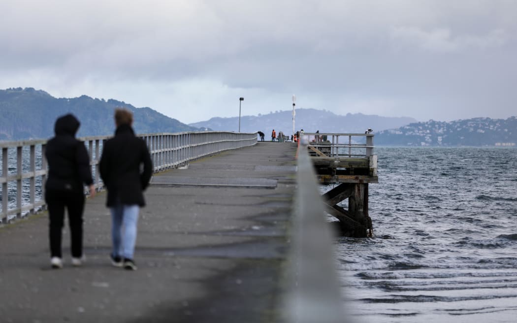 Petone wharf, Wellington.