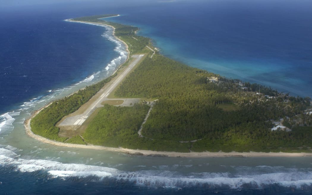 Rongelap Island, one of the Marshall Islands group.
