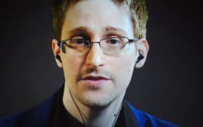 Edward Snowden via an internet link.