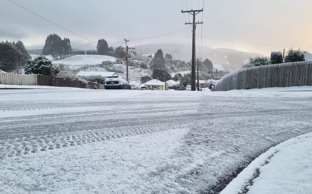 Winter's morning in Dunedin