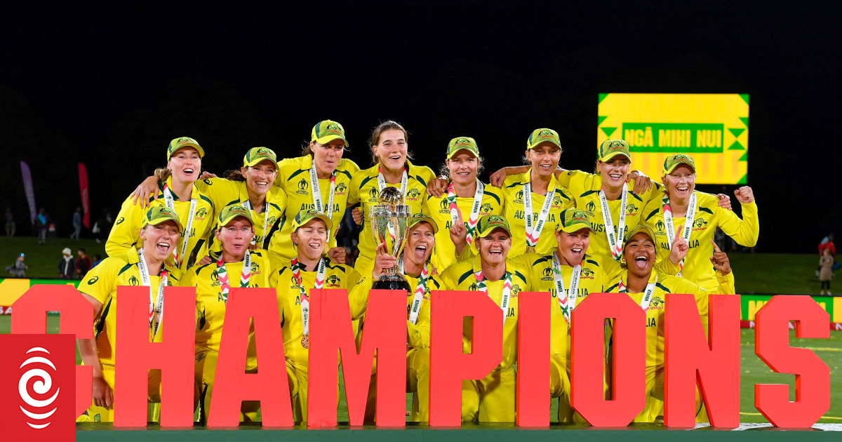 Australia wins Women's Cricket World Cup RNZ