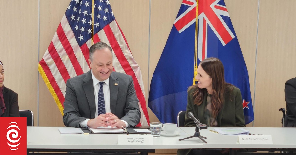 US Second Gentleman meets with Jacinda Ardern on Christchurch Call - Vimarsana News