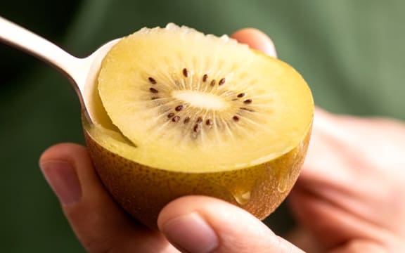 Kiwi fruit.