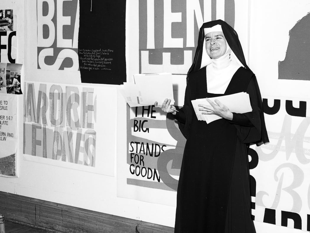 Roman Catholic nun, activist and artist Sister Corita Kent