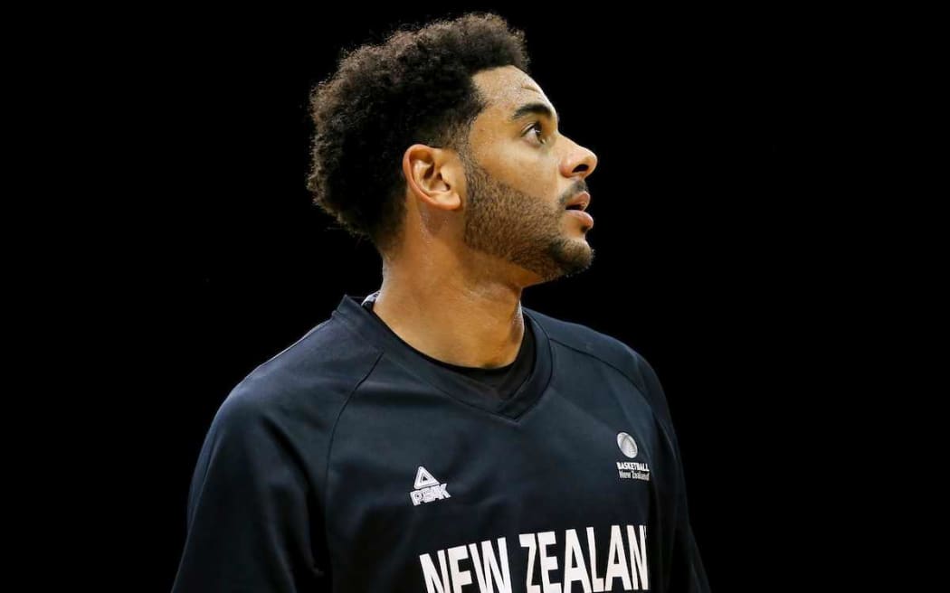Corey Webster. New Zealand Tall Blacks v Canada, Basketball, Quaycentre, Sydney, Australia. 20th August 2019.
