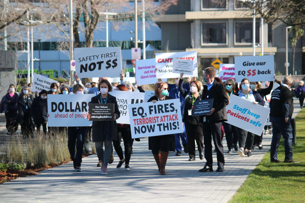 Disarray at the Canterbury DHB, the Crown monitor responds RNZ