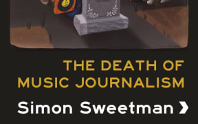 Simon Sweetman's new poetry book The Death of Music Journalism.