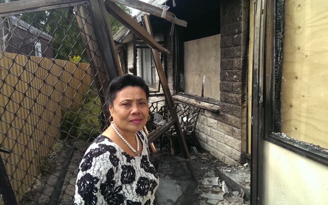 Christchurch woman Wannapa Kerr helped save her neighbour from a huge house fire.