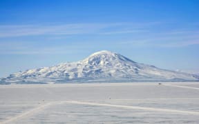 Mt Erebus Ross Island Antarctica.