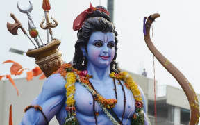 Lord Rama revered by Hindus