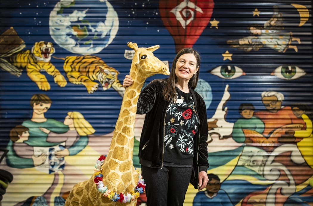 A paper mache giraffe called Geronimo might not be the most expensive piece of public art in New Zealand – art owned by local councils – but he might be one of the most loved.