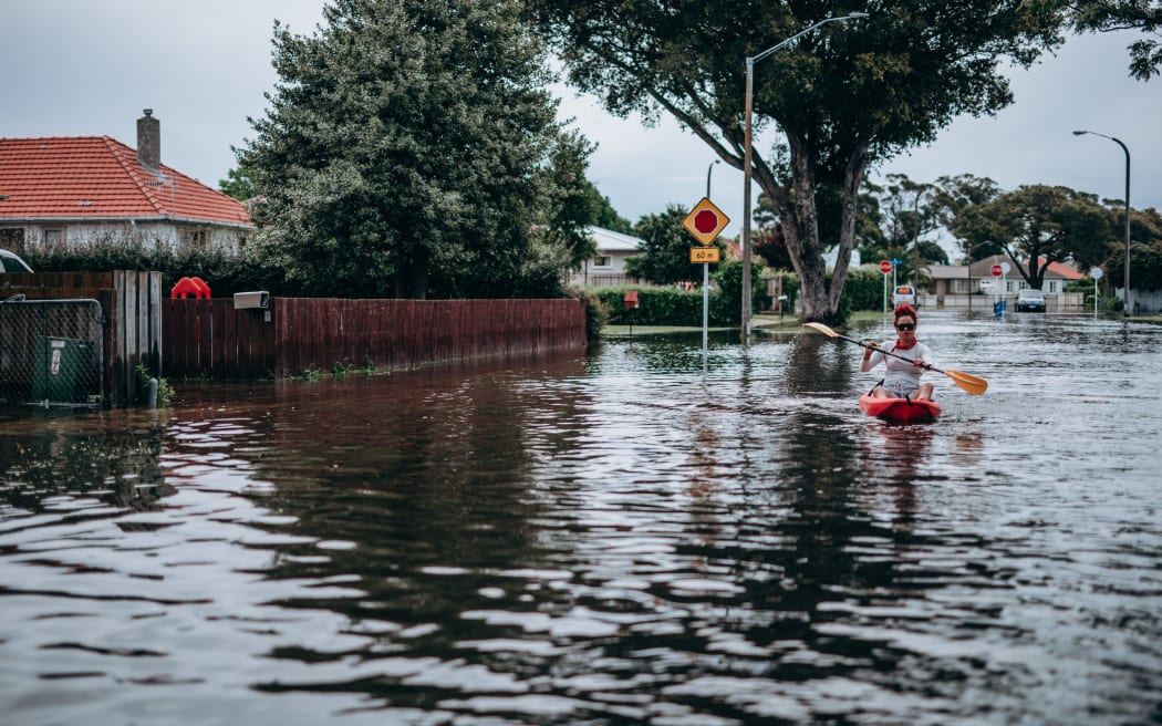 Napier flooding in photos RNZ News