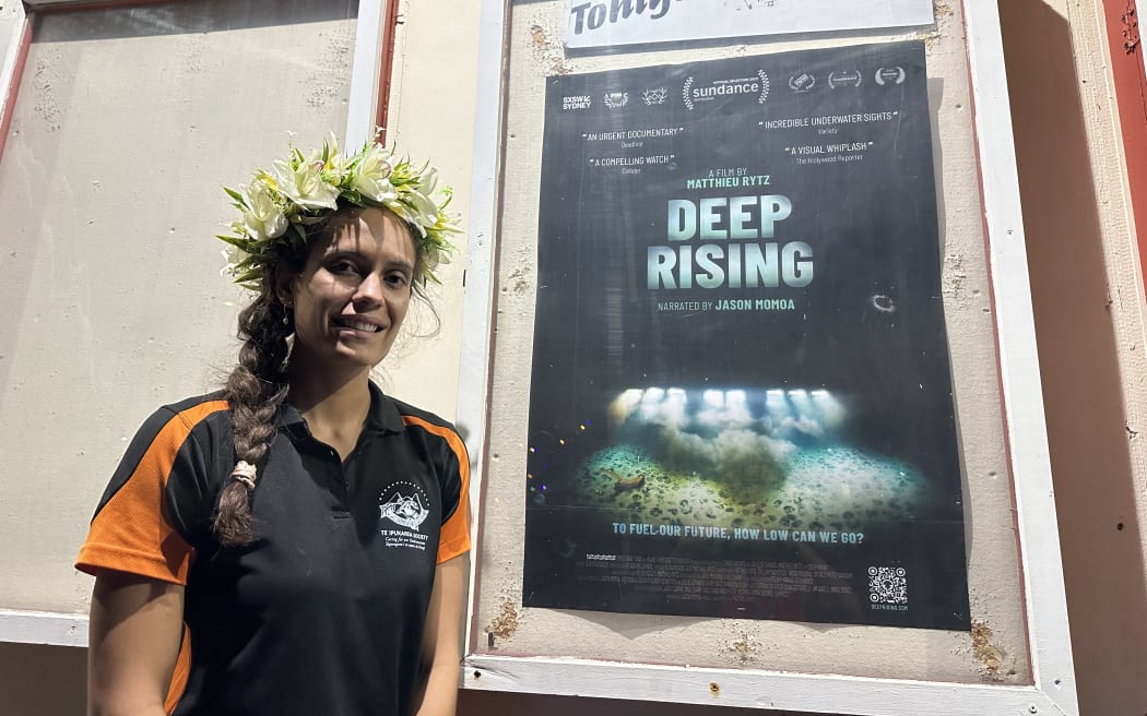 Alana Matamaru Smith - Director of Te Ipukarea Society helped organise the event.