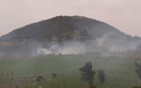 Smoke on Saddle Hill, Wednesday 7, 2015