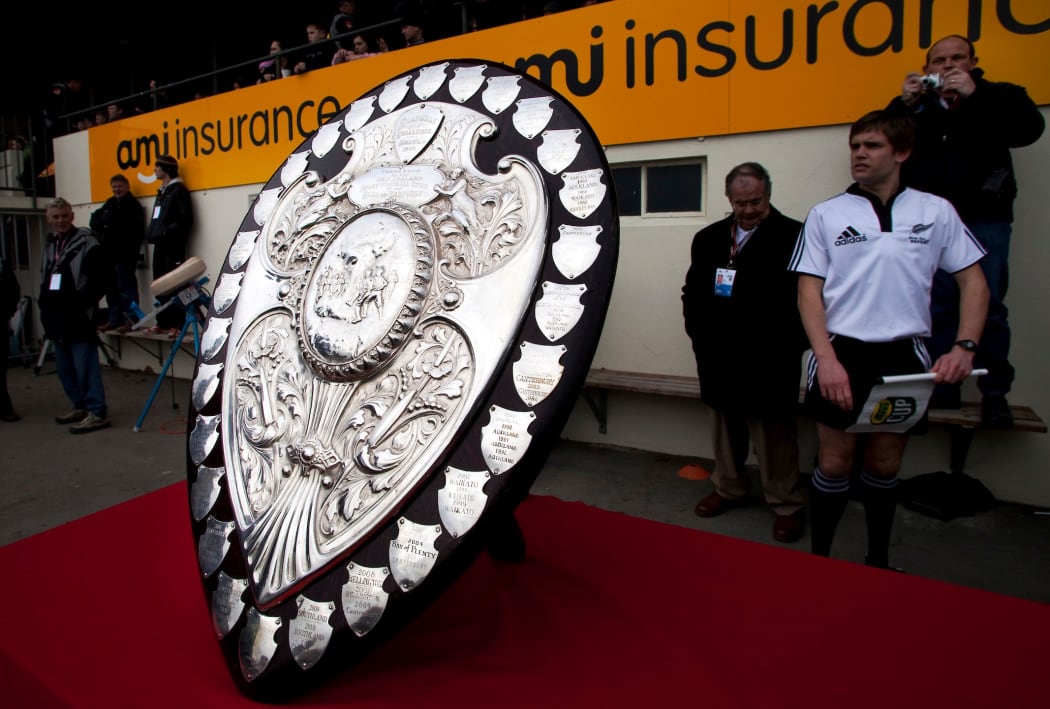 Ranfurly Shield. ITM Cup rugby union and Ranfurly Shield game, Canterbury v Southland. Rugby Park, Christchurch, Monday 18 July 2011.
