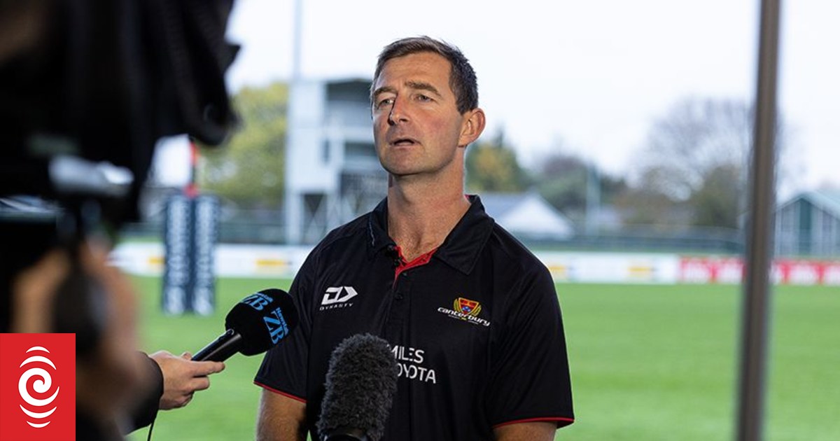 Jimmy Sinclair the new Canterbury women’s rugby coach