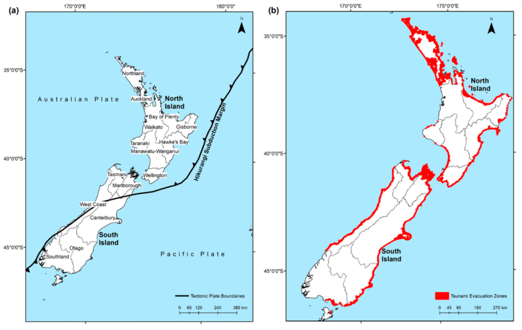 More than 8900 critical buildings in tsunami evacuation zones report RNZ News