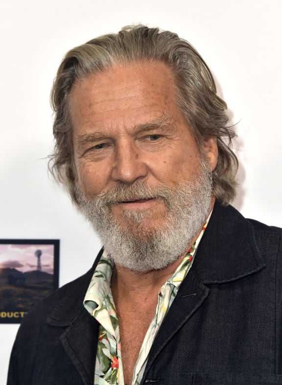 BEVERLY HILLS, CA - OCTOBER 02: Jeff Bridges attends the Premiere Of Vision Films' "Living In The Future's Past" at Ahrya Fine Arts Theater on October 2, 2018 in Beverly Hills, California.   Frazer Harrison/Getty Images/AFP