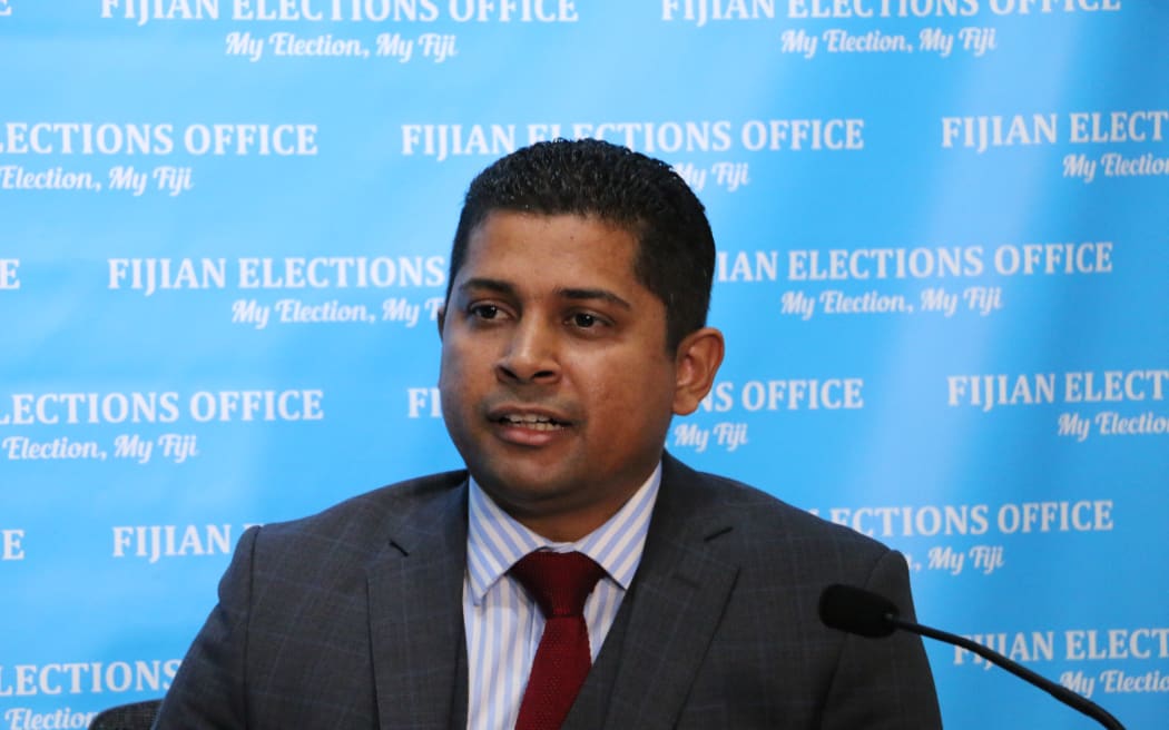 Fiji's Supervisor of Elections Mohammed Saneem.