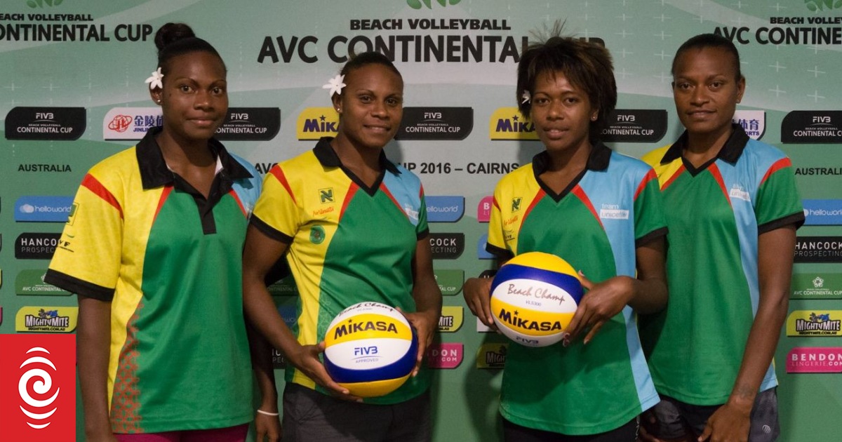 Sport Vanuatu's Olympic beach volleyball dream on hold RNZ News