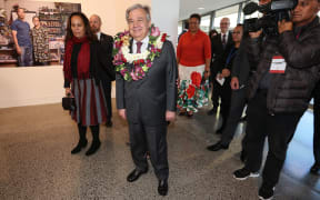UN Secretary-General, Antonio Gutterres, attends a Pasifika community event in Auckland