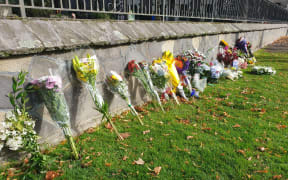The Botanic Wall garden on Rolleston Ave has been made available for floral tributes