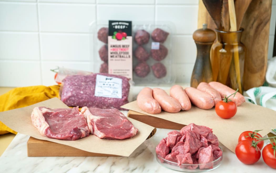 Green Meadows Beef products.
