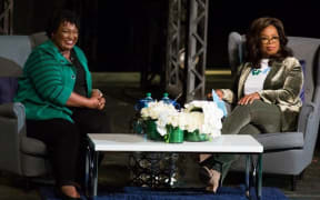 Oprah Winfrey travelled to Georgia to campaign with Stacey Abrams ahead of the mid-term election.