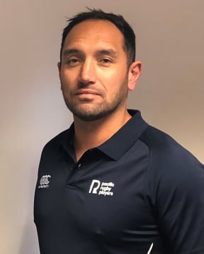 Pacific Rugby Players CEO Aayden Clarke.